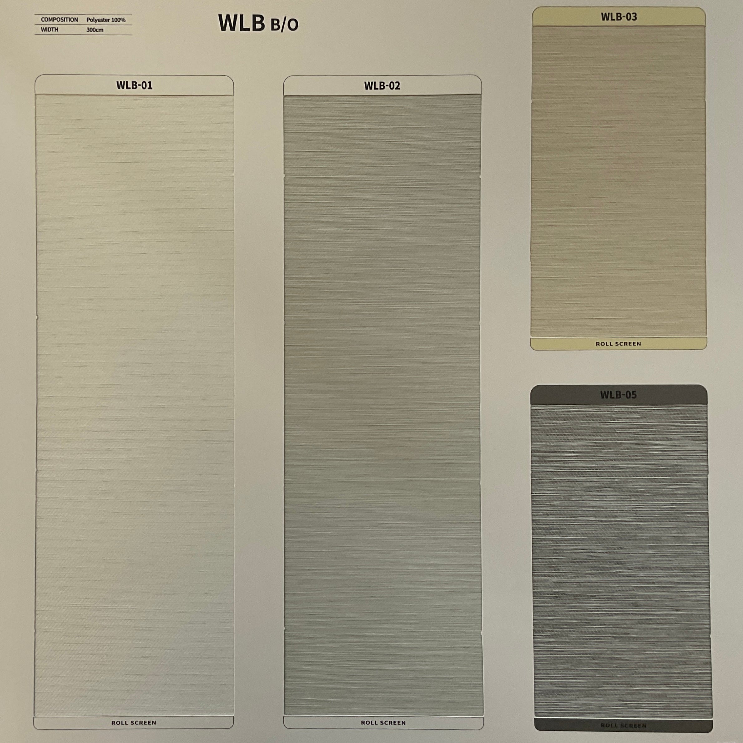 Roller Shade WLB BO (Sabelle Collection)