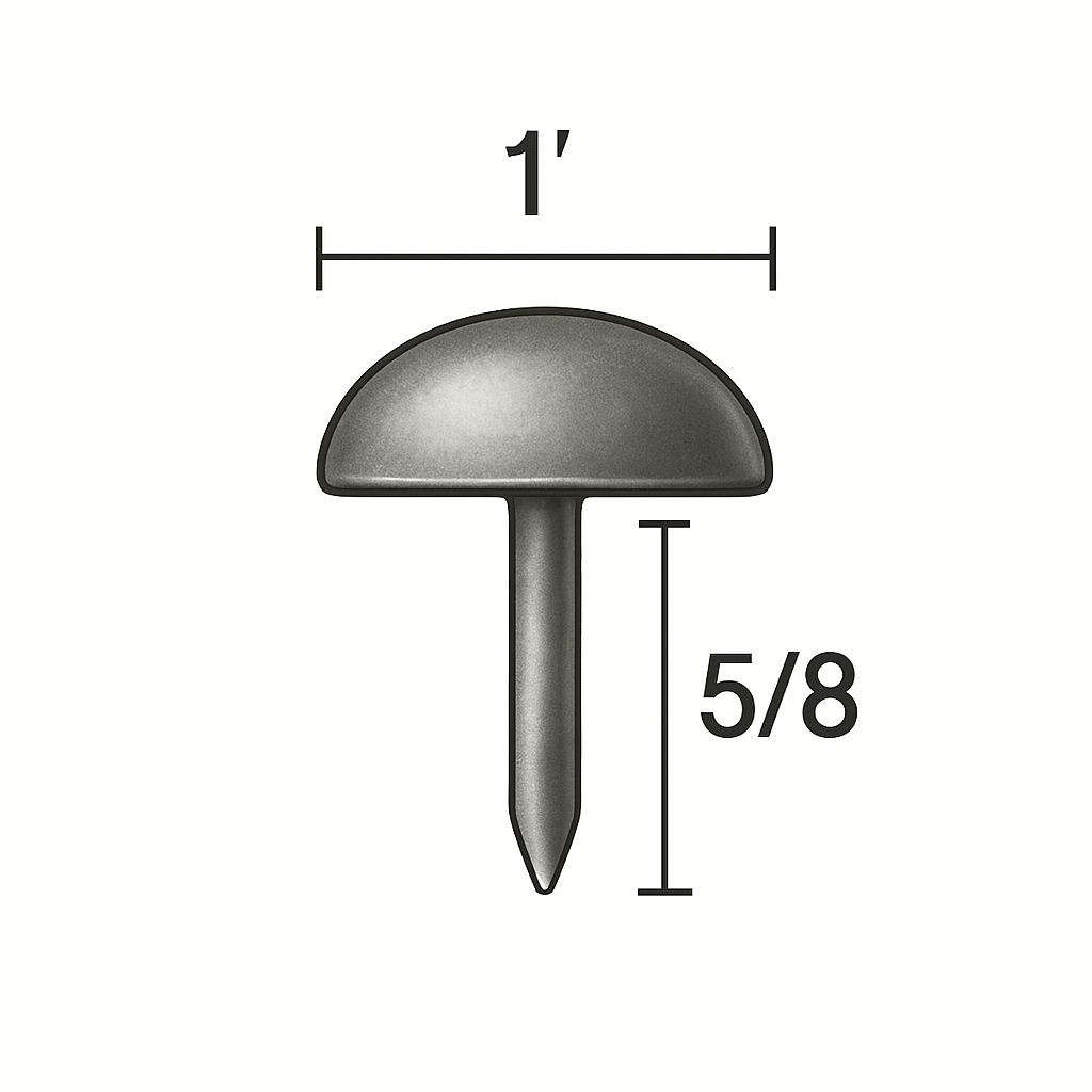 R149 Rusted Iron Nailhead