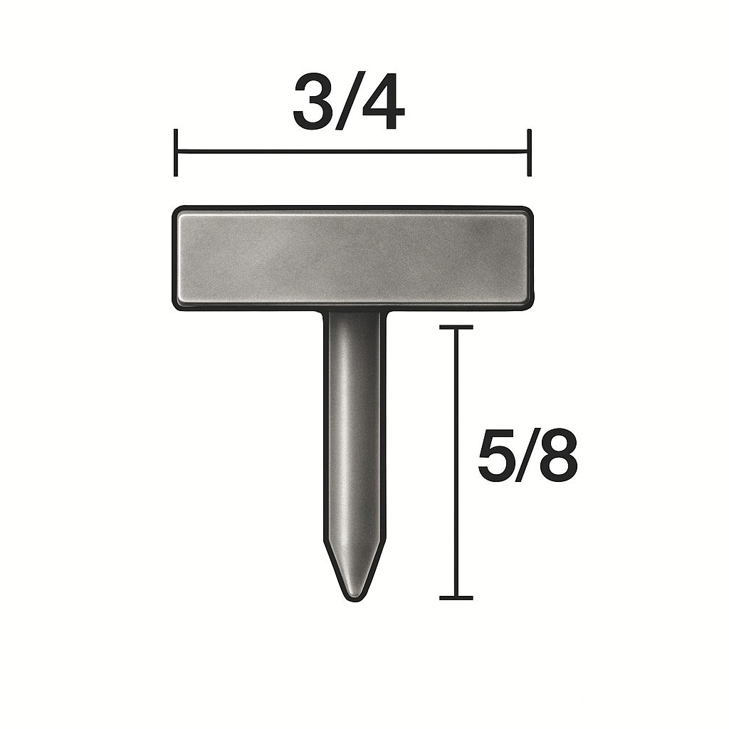 BD68-86 Antique Pewter Square Nailhead