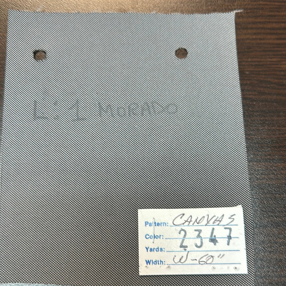 2347 Outdoor Canvas Grey Charcoal