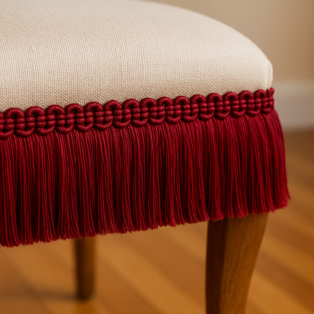 Fringe Trim – Wine Color