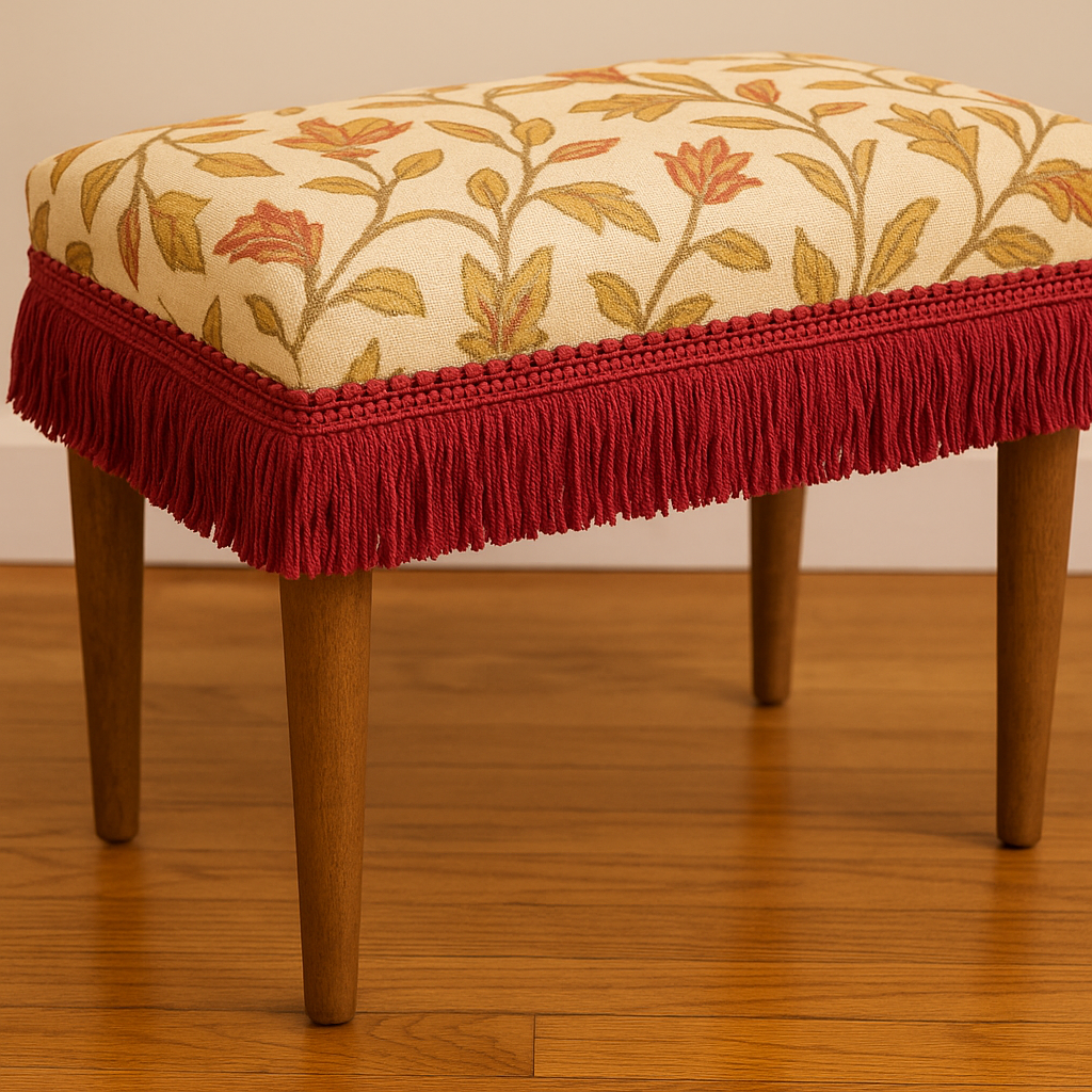 Fringe Trim – Matte Wine Color