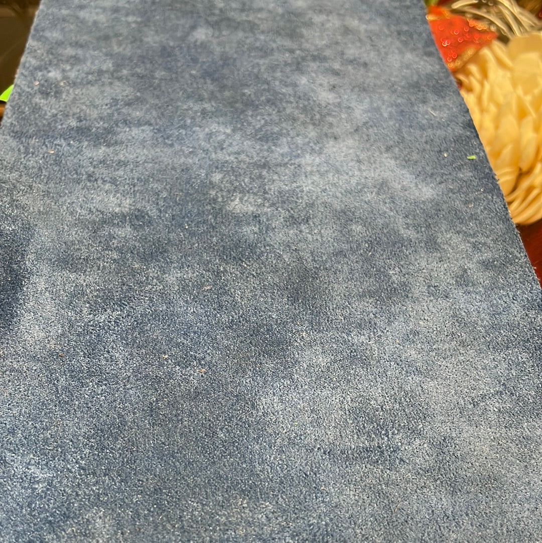 0270 Velvety Fabric Blue