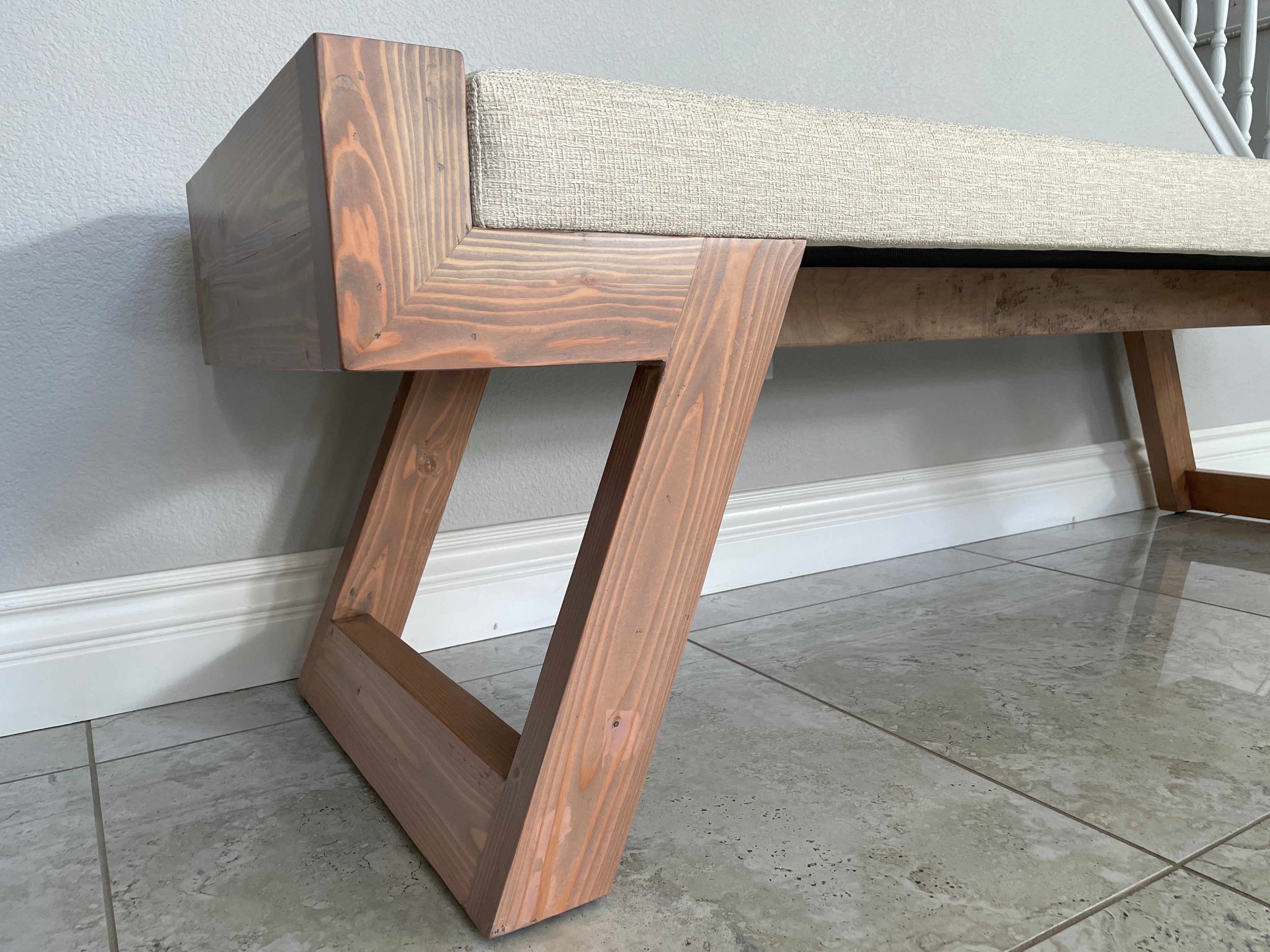 Wood Bench - Redesign Upholstery Store