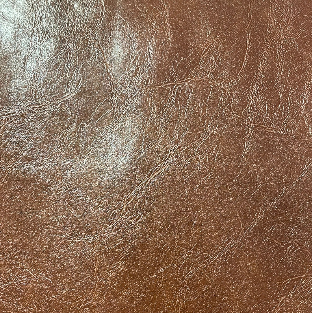 0205"Tobacco Grain" Faux Leather