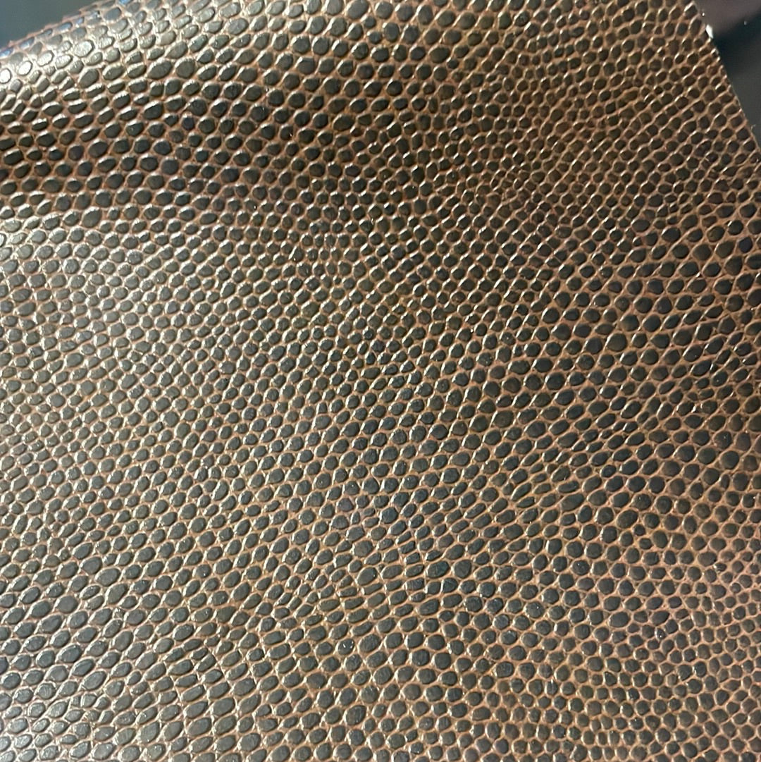 0132 Dark Brown Faux Leather