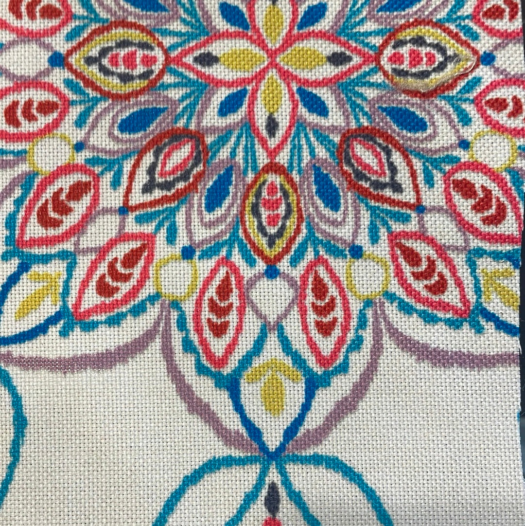 0513 Fabric Multicolor Burst