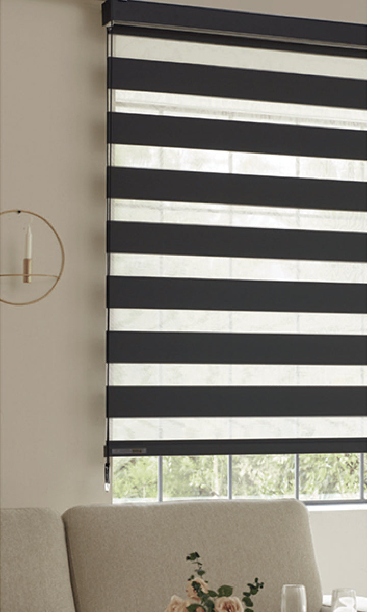 Zebra Roller Shade World (Sabelle Collection)