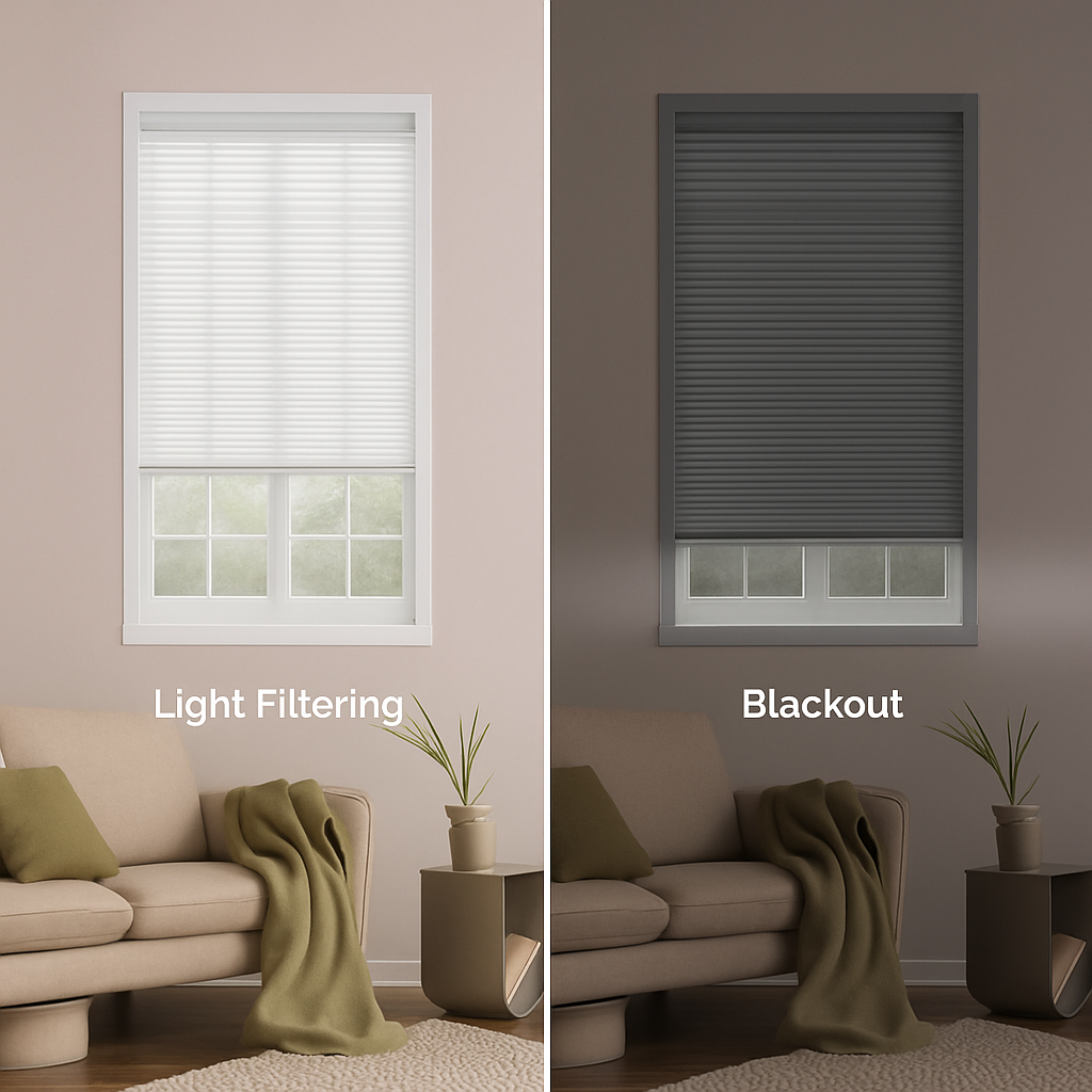 Honeycomb Shades Hanzen