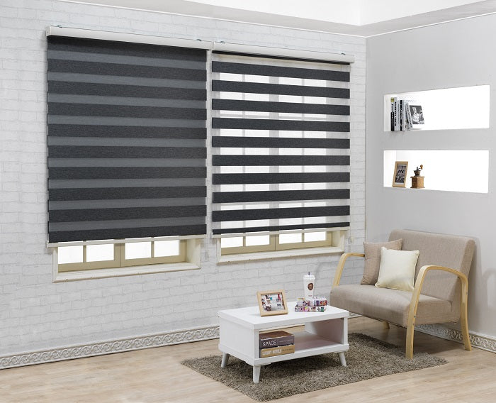 Combi Roller Shade Black Out