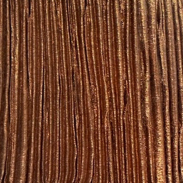 0252 Pleated Metallic Fabric