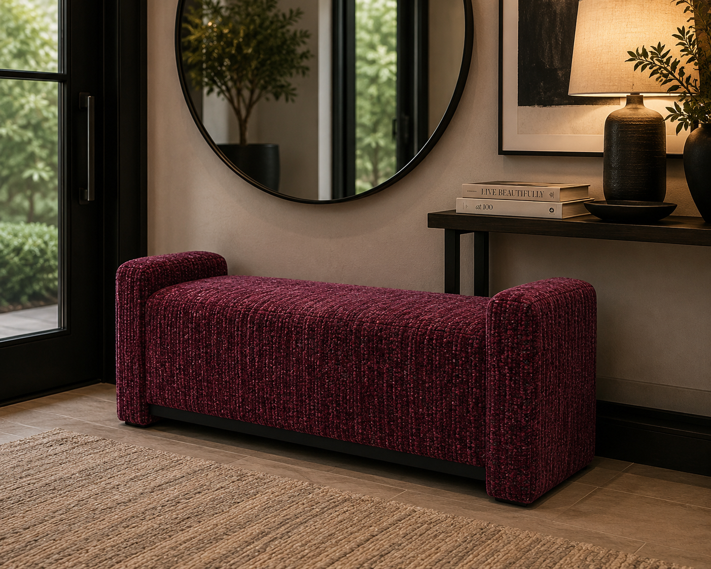 0427 Fabric Blackberry Wine