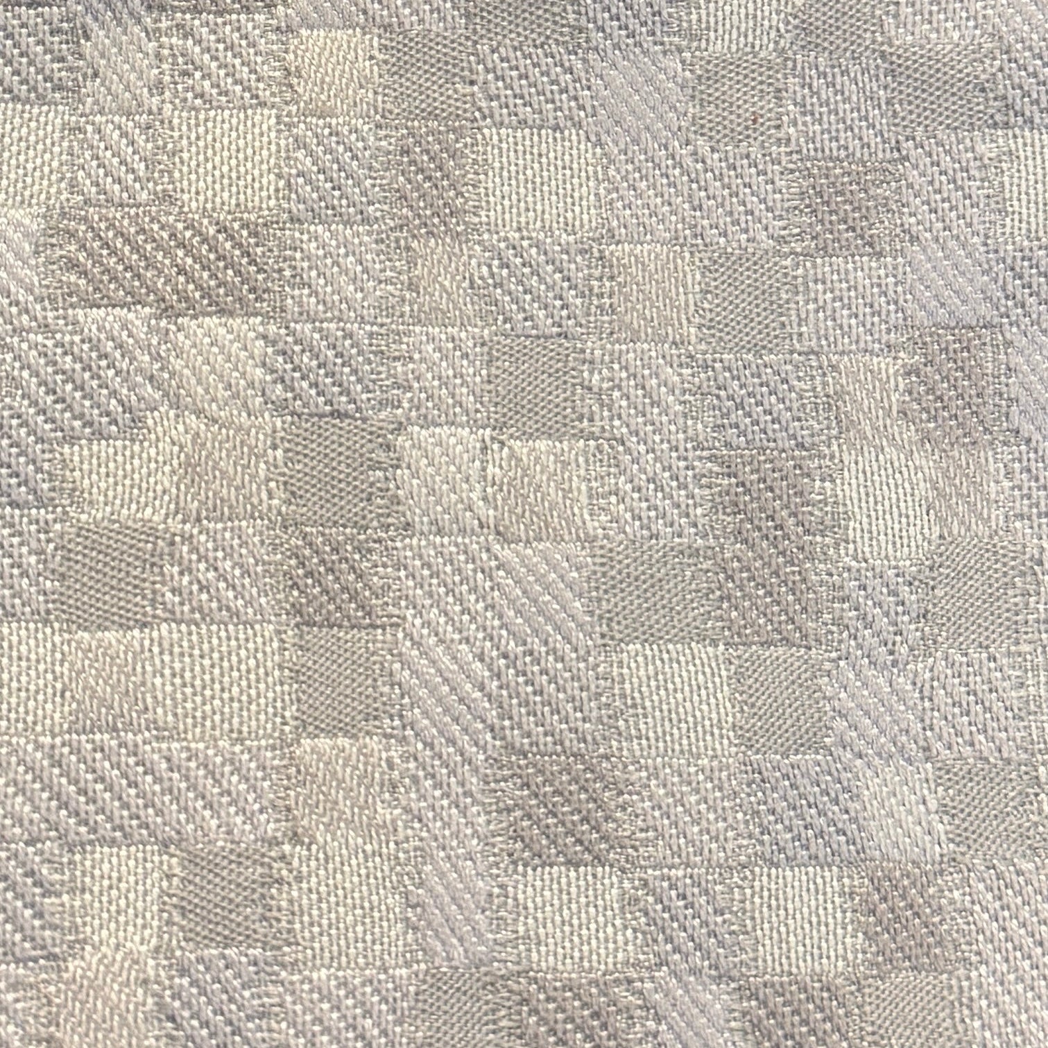 0370 Fabric Silver Pattern-Satin