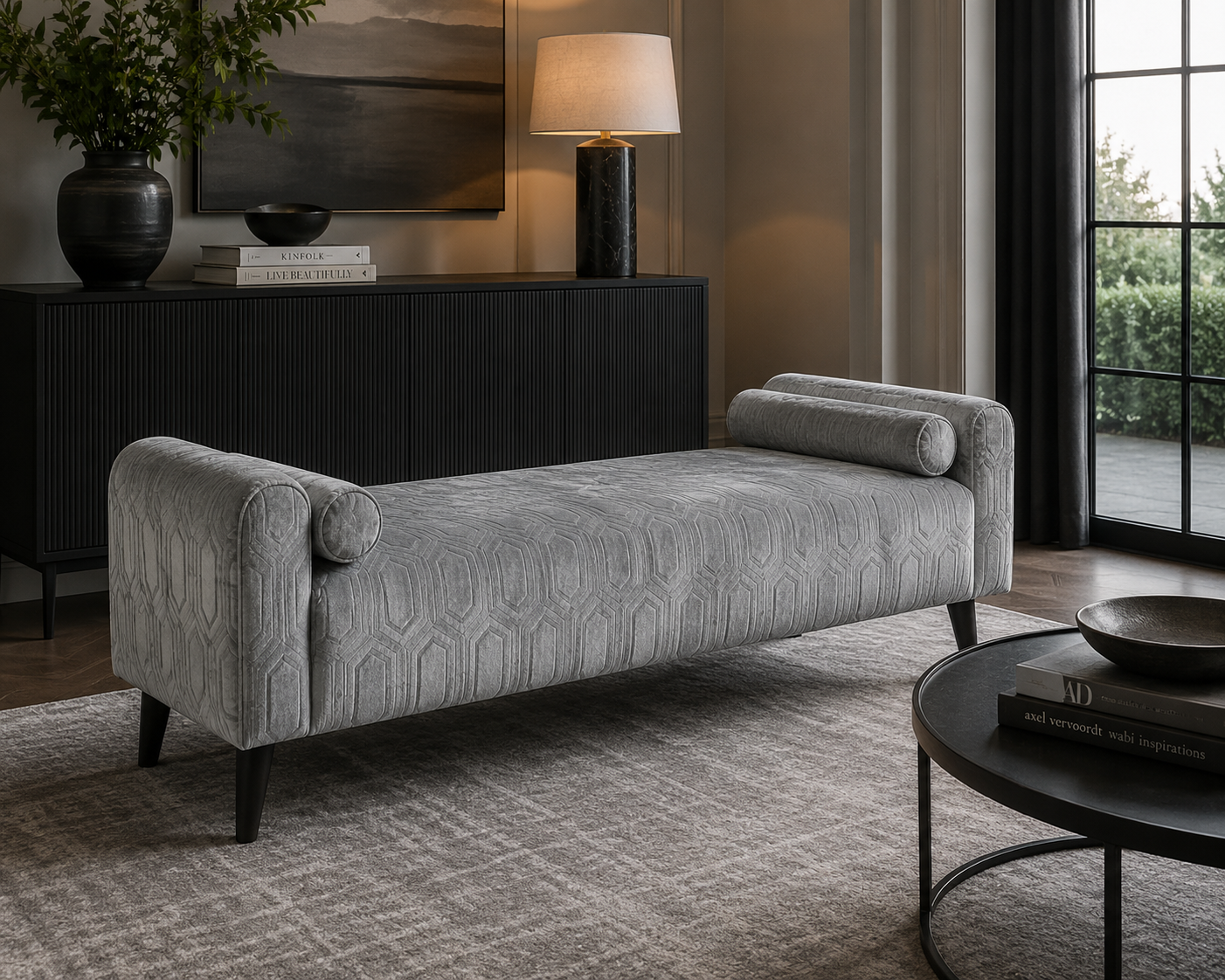 0478 Fabric Charcoal Gray Dimensional