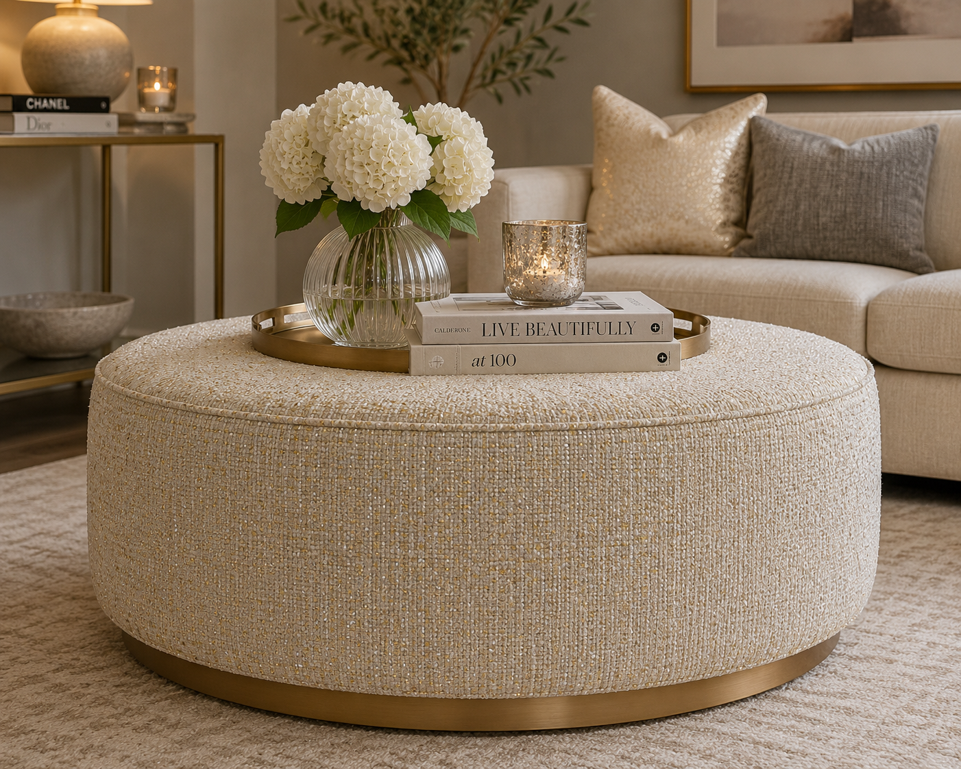 0411  Fabric Pattern Light Beige