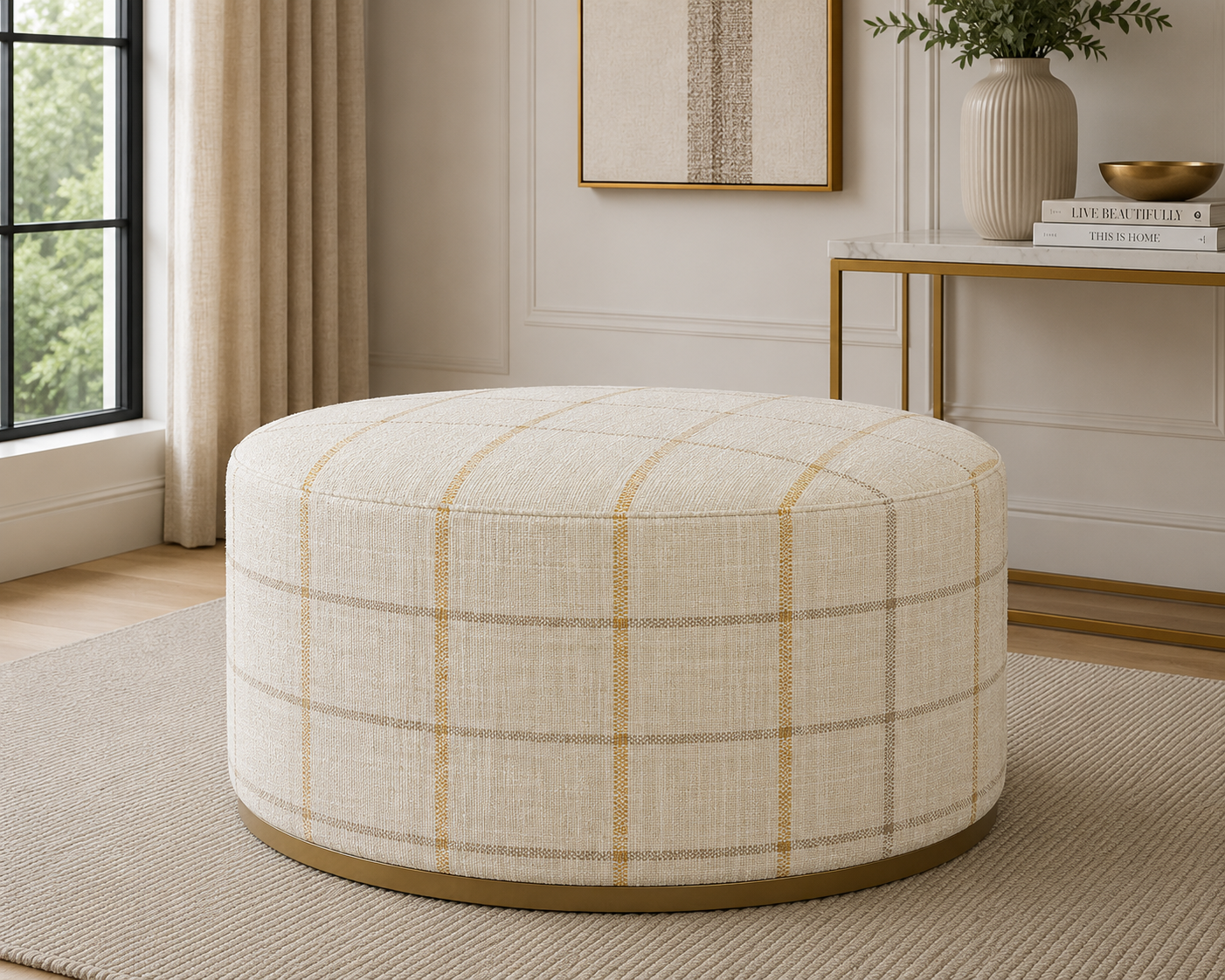 0246 Woven Checkered Fabric
