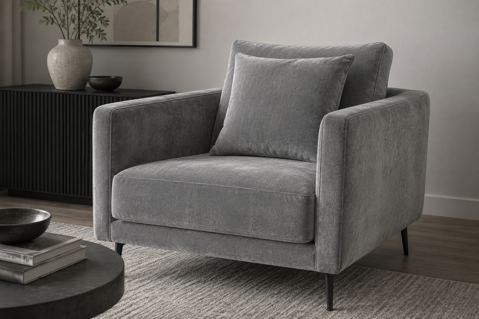 0816 Urban Grey Velvet