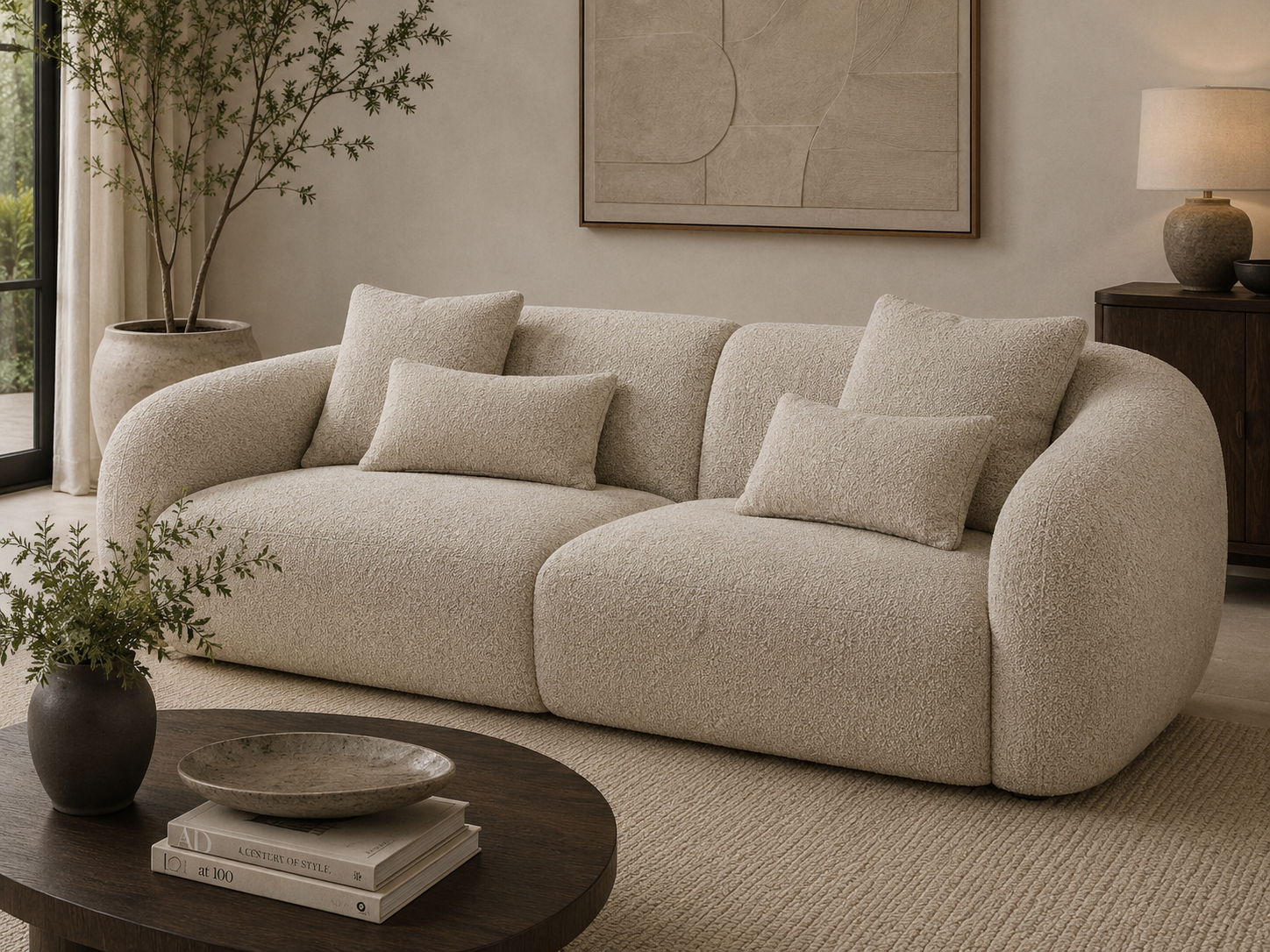 0830 Soft Neutral Chenille