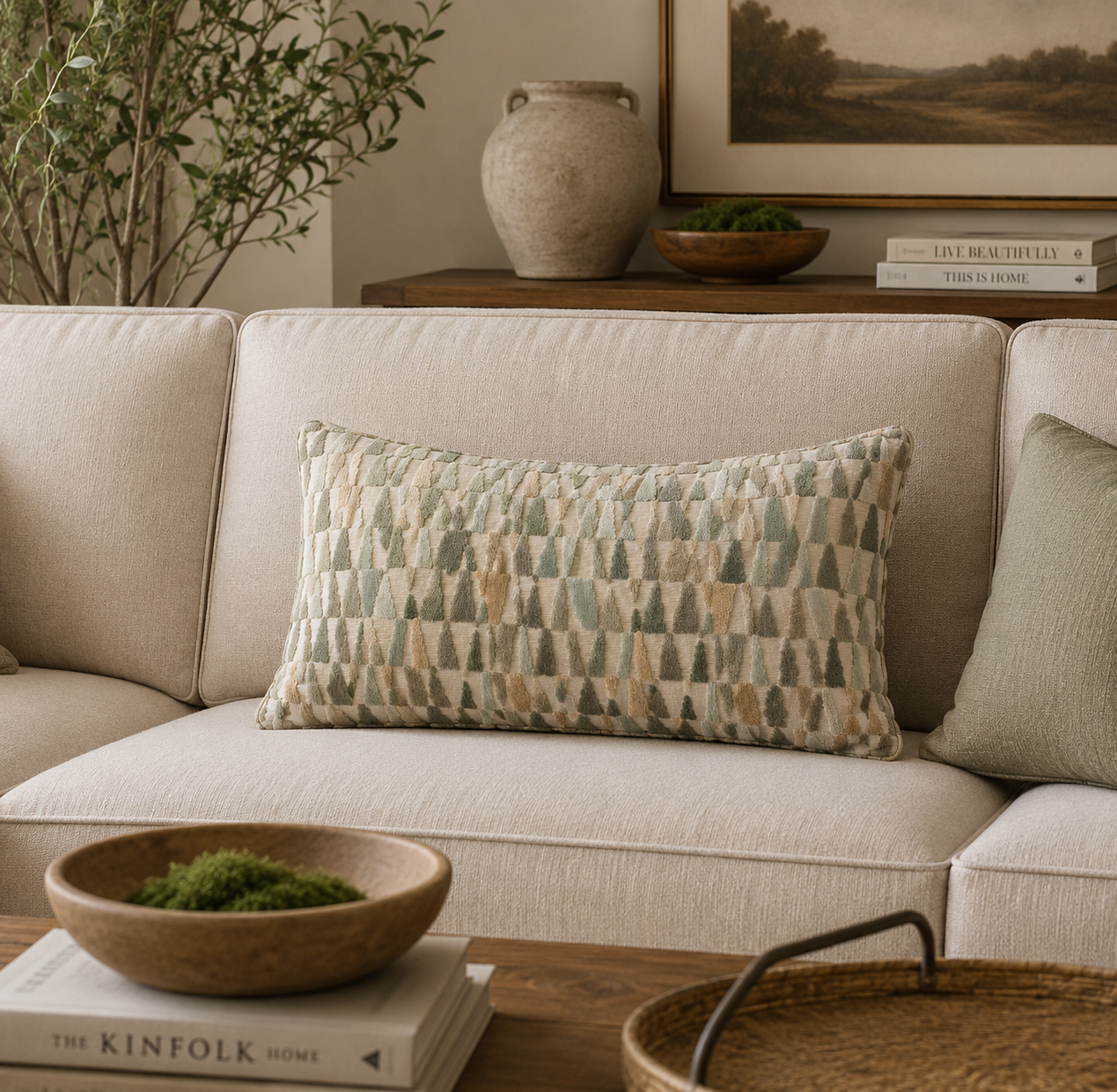 Textured Decorative Pillow