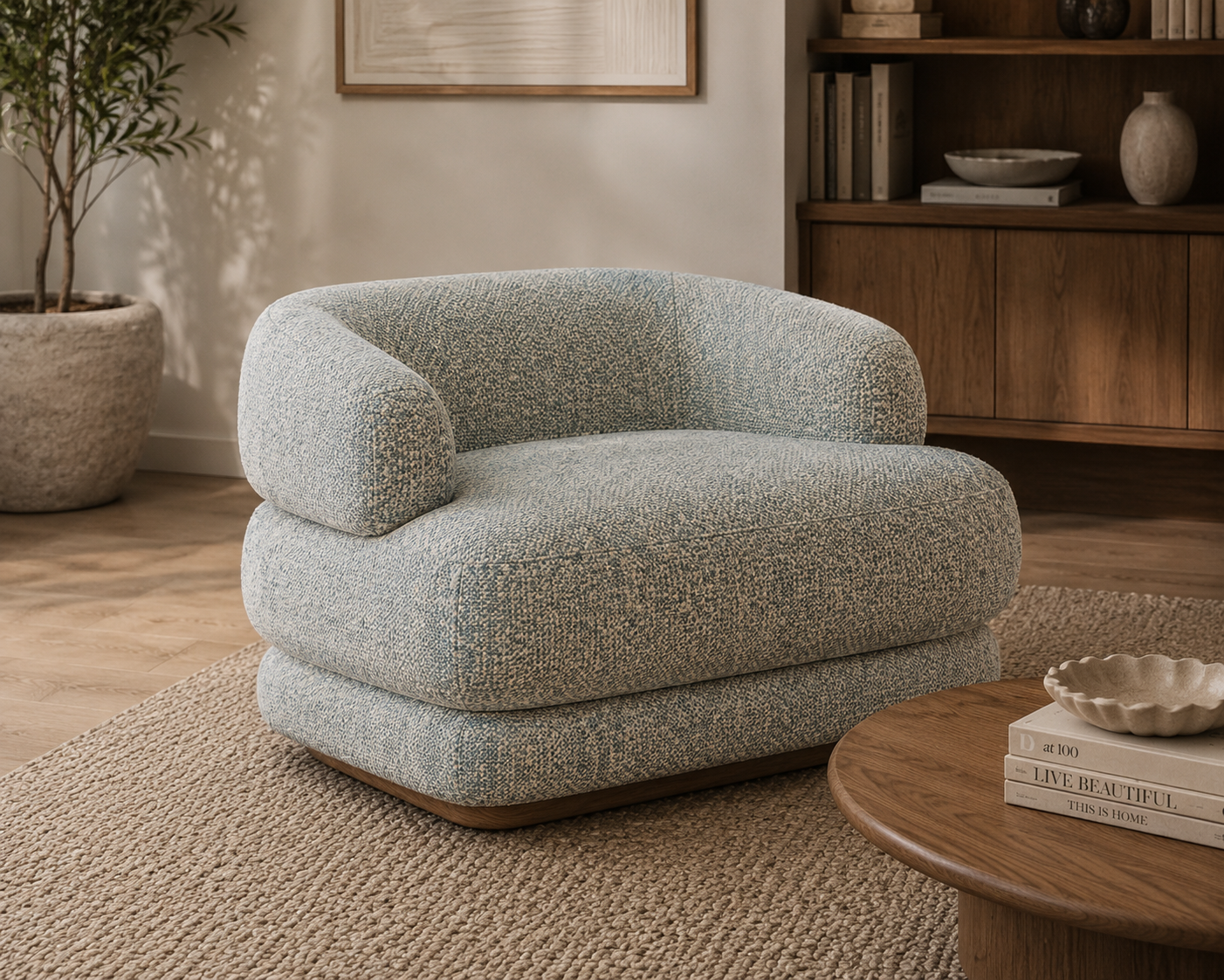 0308 Fabric Eucalyptus Blue