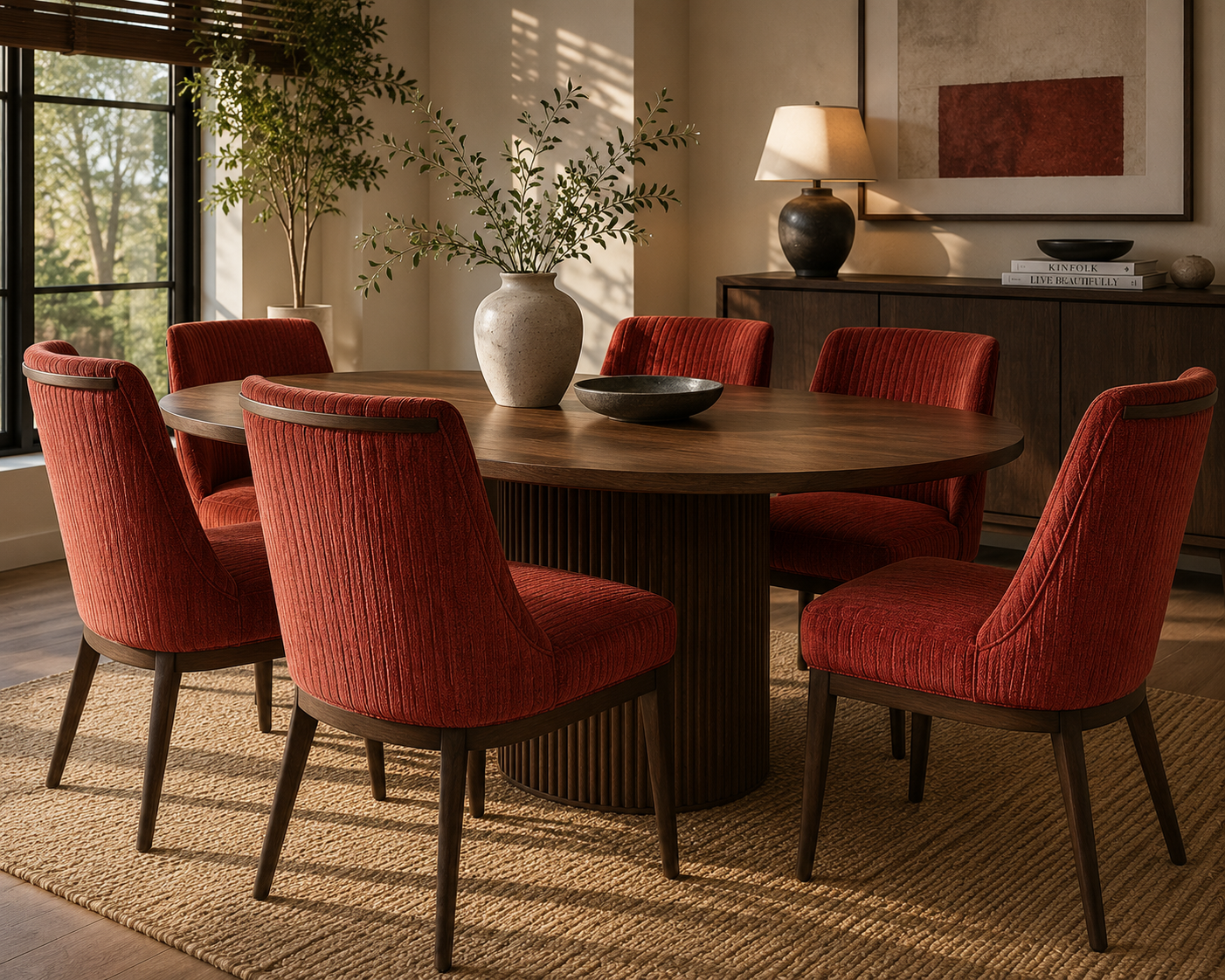 0401   Fabric Burnt Orange