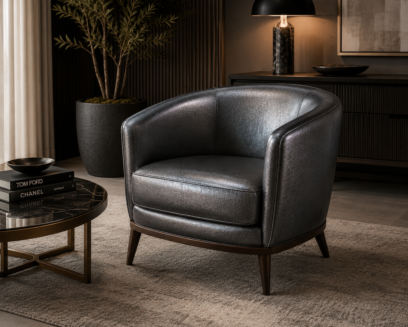 0028 Dark Gray “Steel Classic” Vinyl
