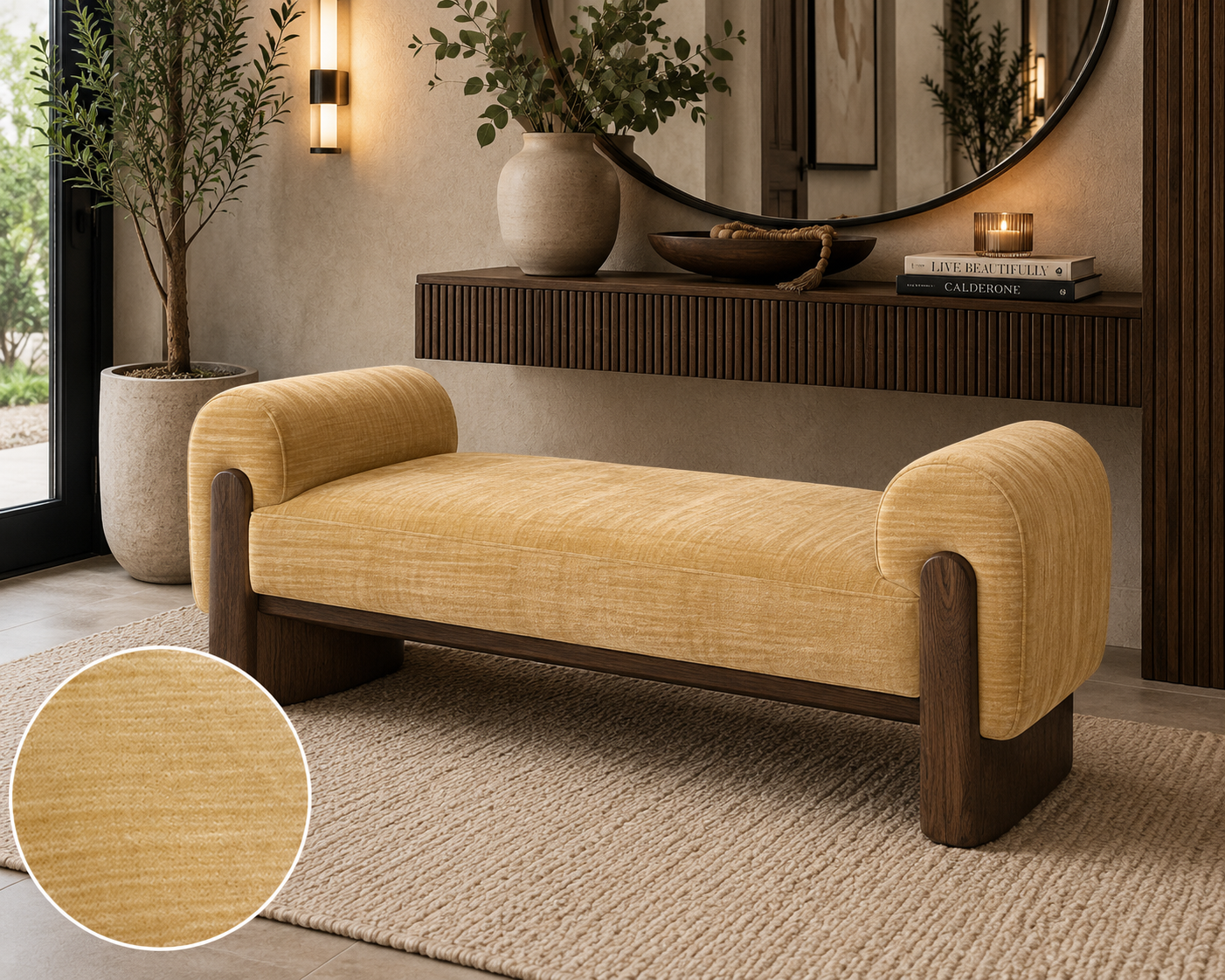 0391 Fabric Golden Sand