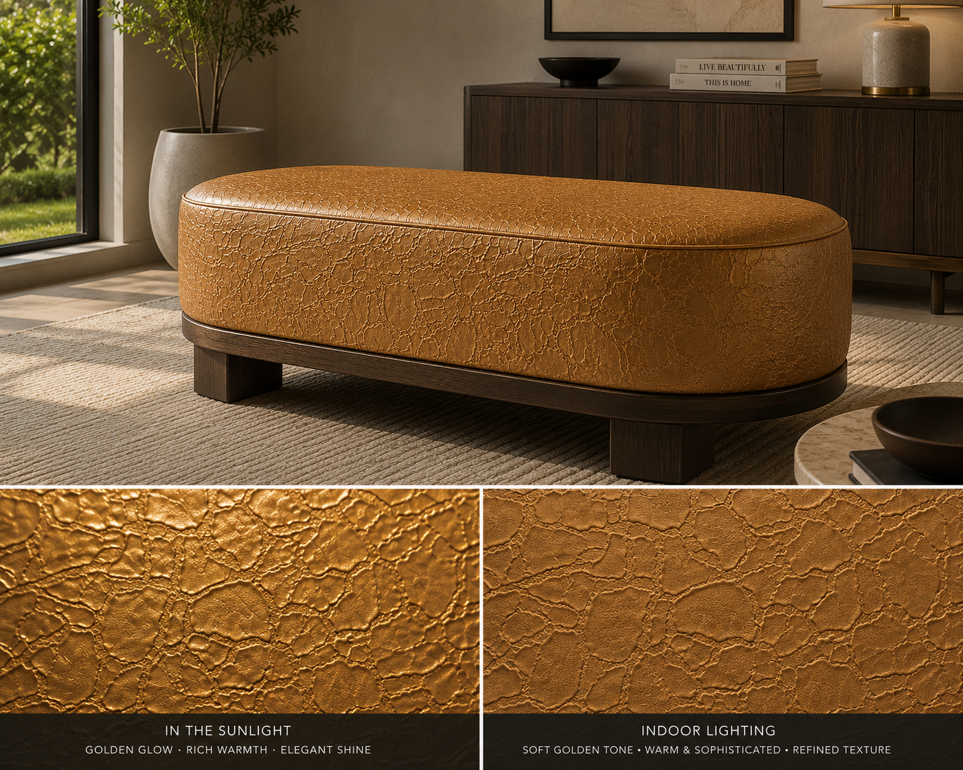 0060  Gold Textured Vinyl