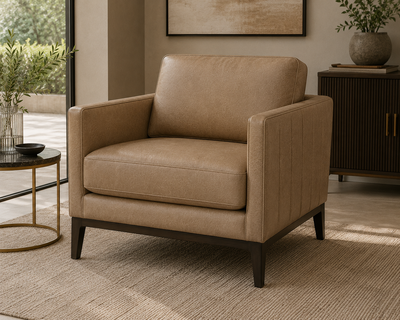 0018 Dark Brown “Textured Classic” Vinyl