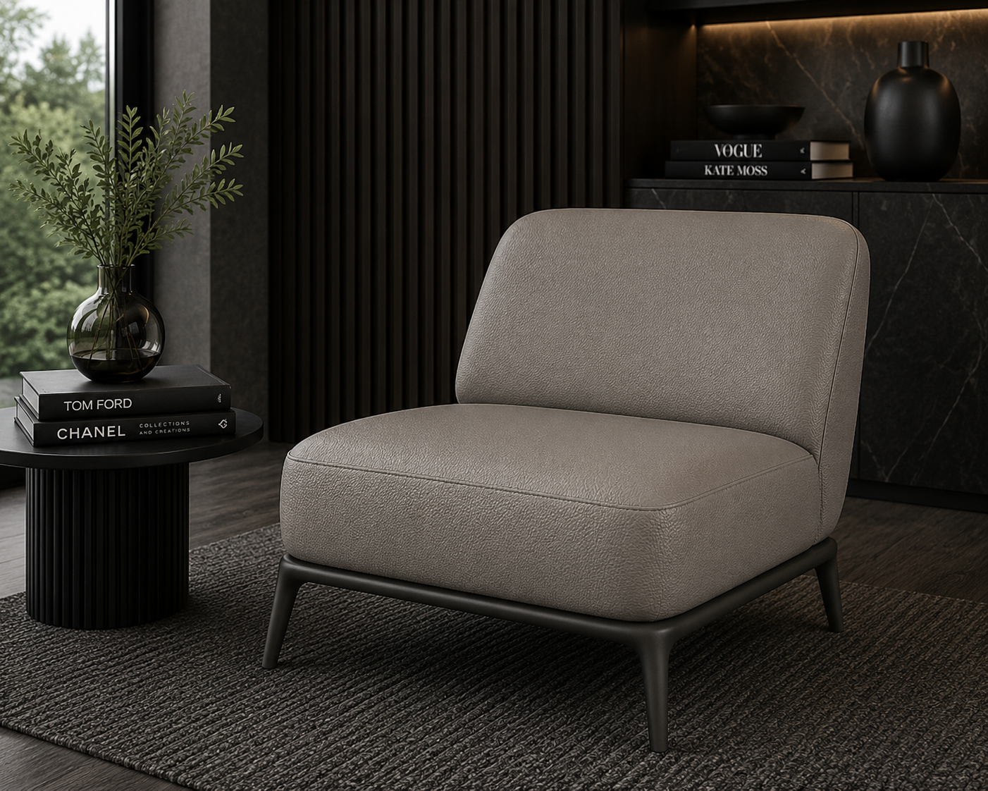 0097 “Urban Steel” Faux Leather