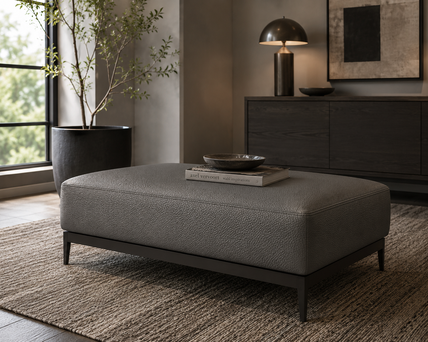 0121 “Textured Dark Gray” Faux Leather
