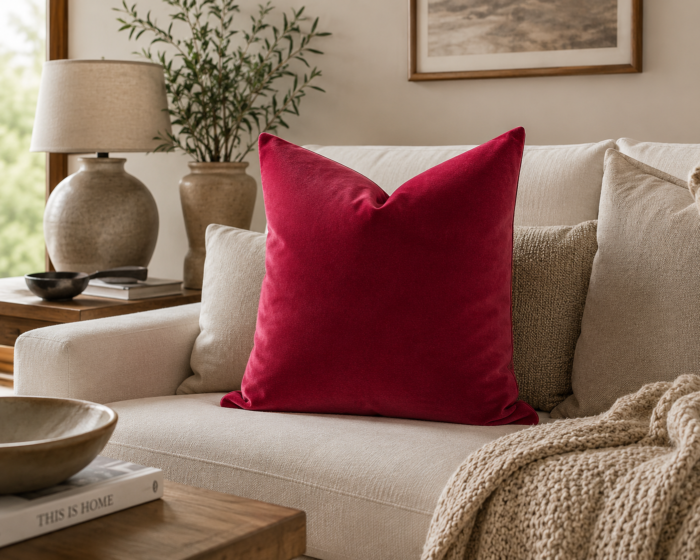 Premium Decorative Pillow With Insert