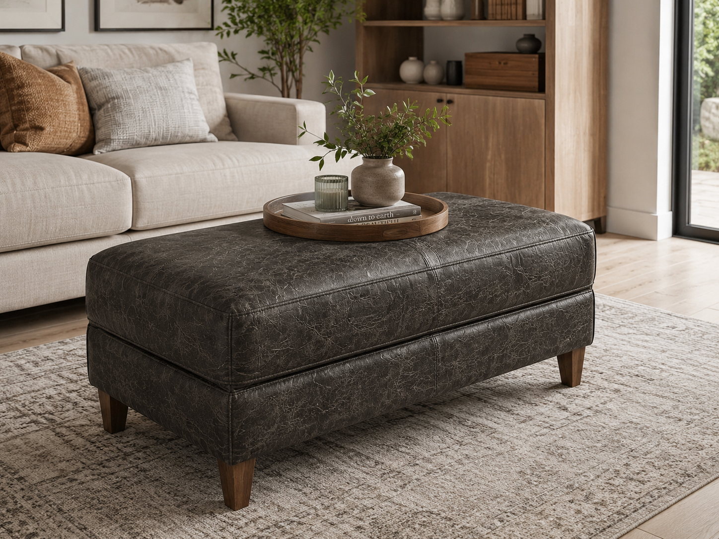 0712 V843 “Tobacco” Faux Leather