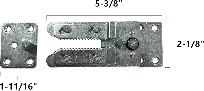 Adjustable Steel Ratchet Hinge