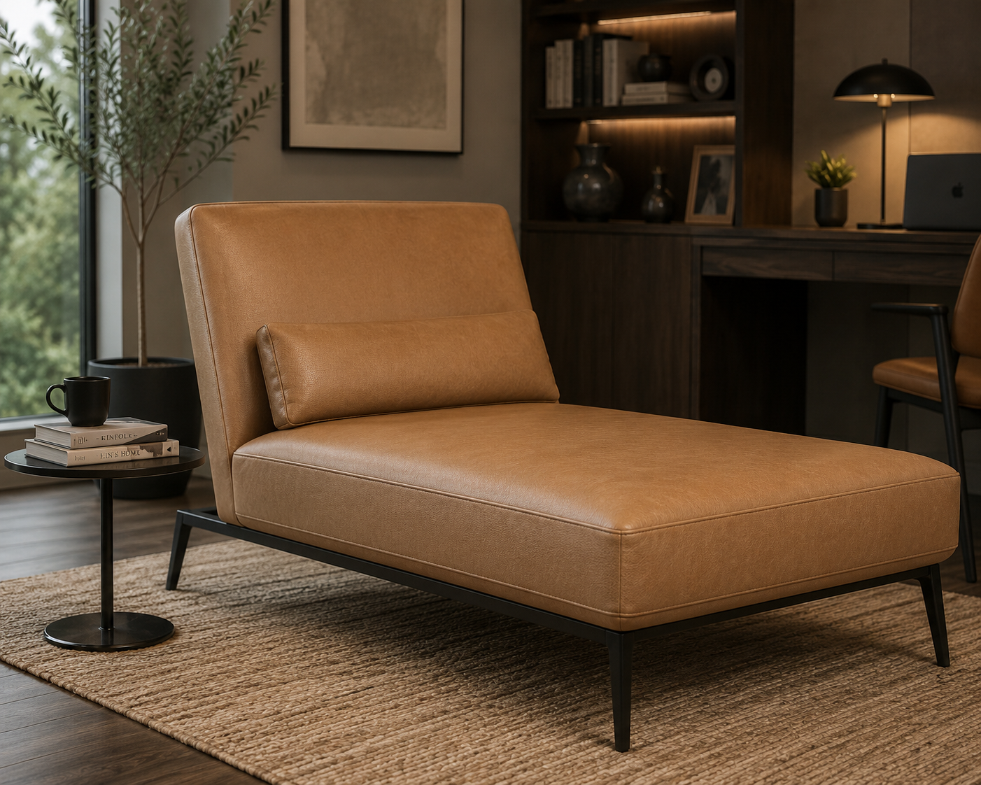 0640 Regent Sand Genuine Leather