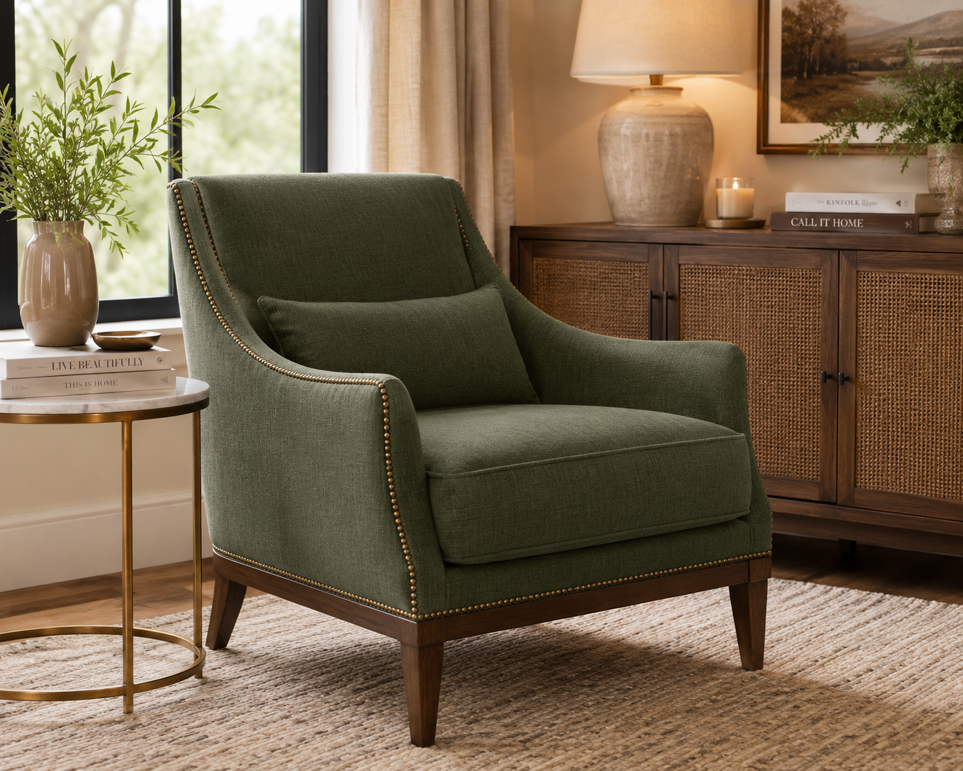0508 Fabric Deep Forest Green
