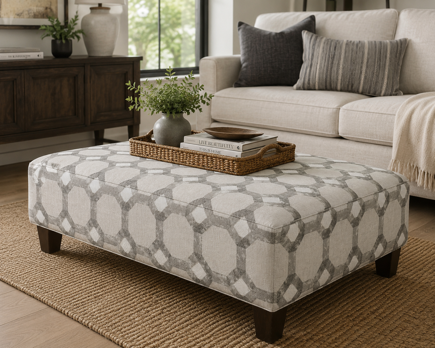 0491 Fabric Pattern Light Grey