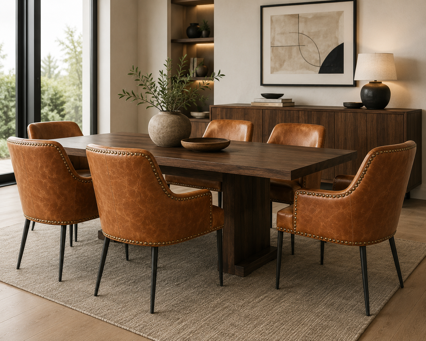 0664 Belmont Copper Genuine Leather