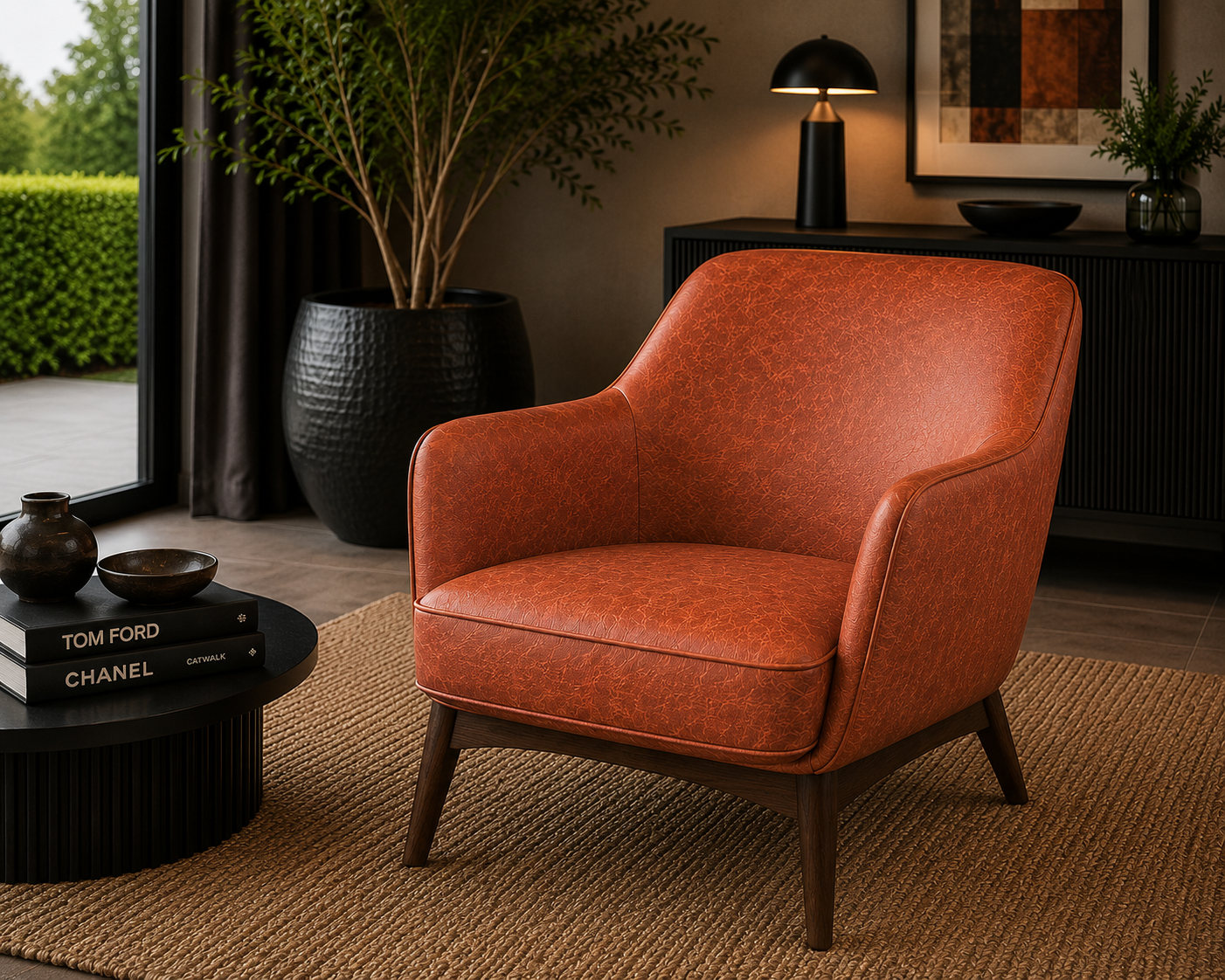 0037 Dark Orange Vinyl