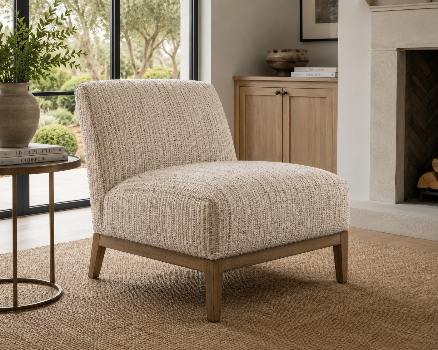 0512 Fabric Soft Linen Beige