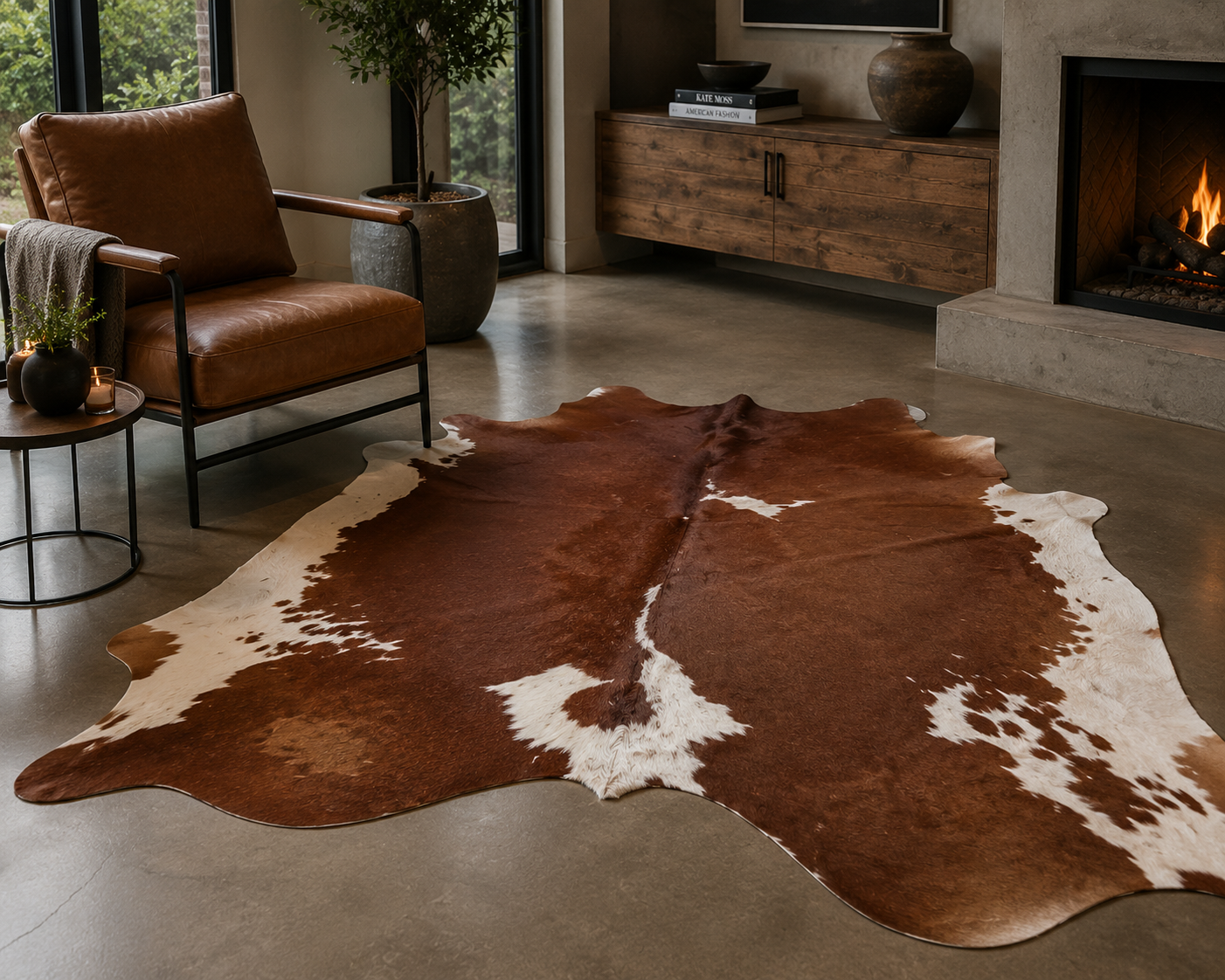 0648 Genuine Leather Terracotta Sun
