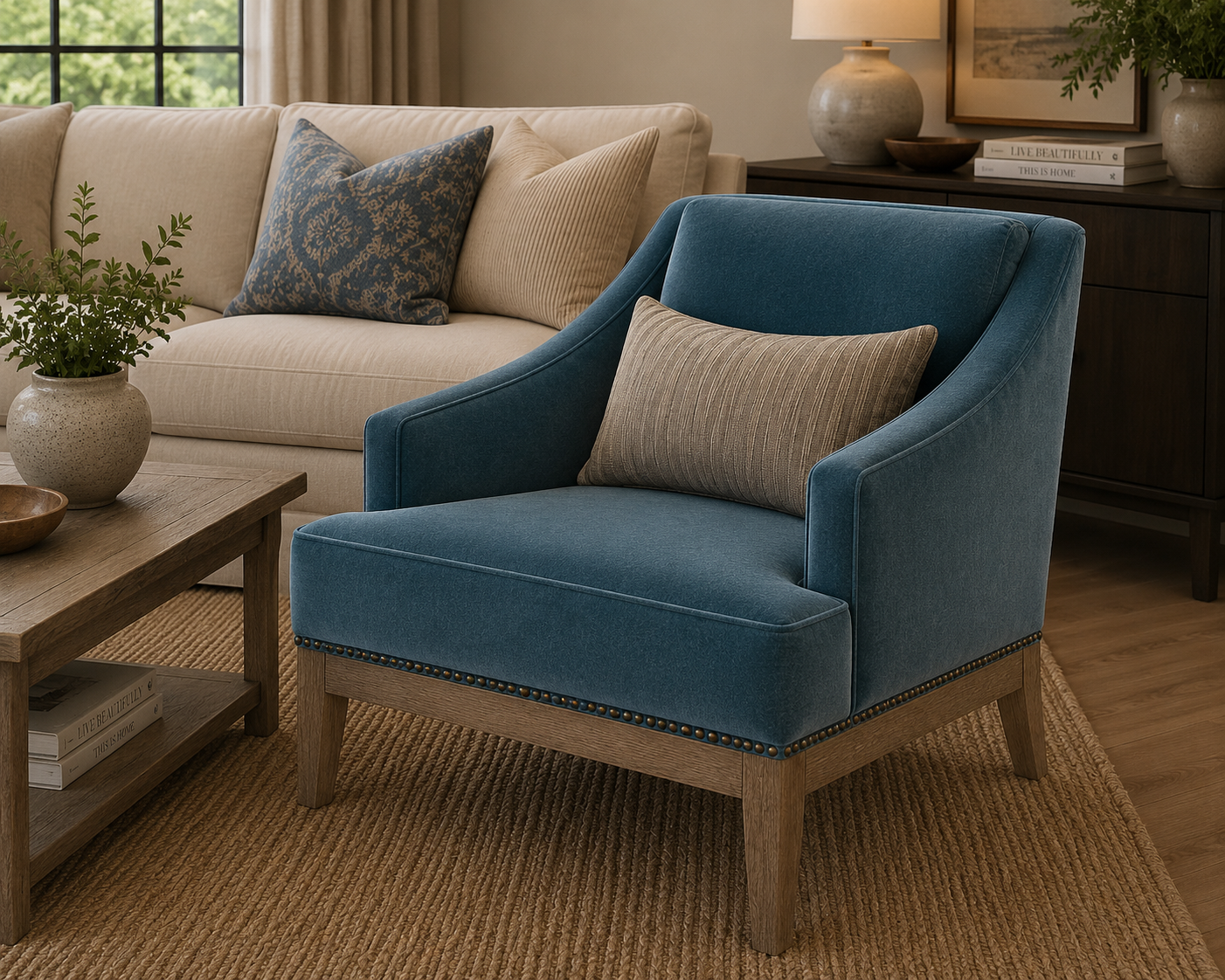0271  Fabric – Deep Blue