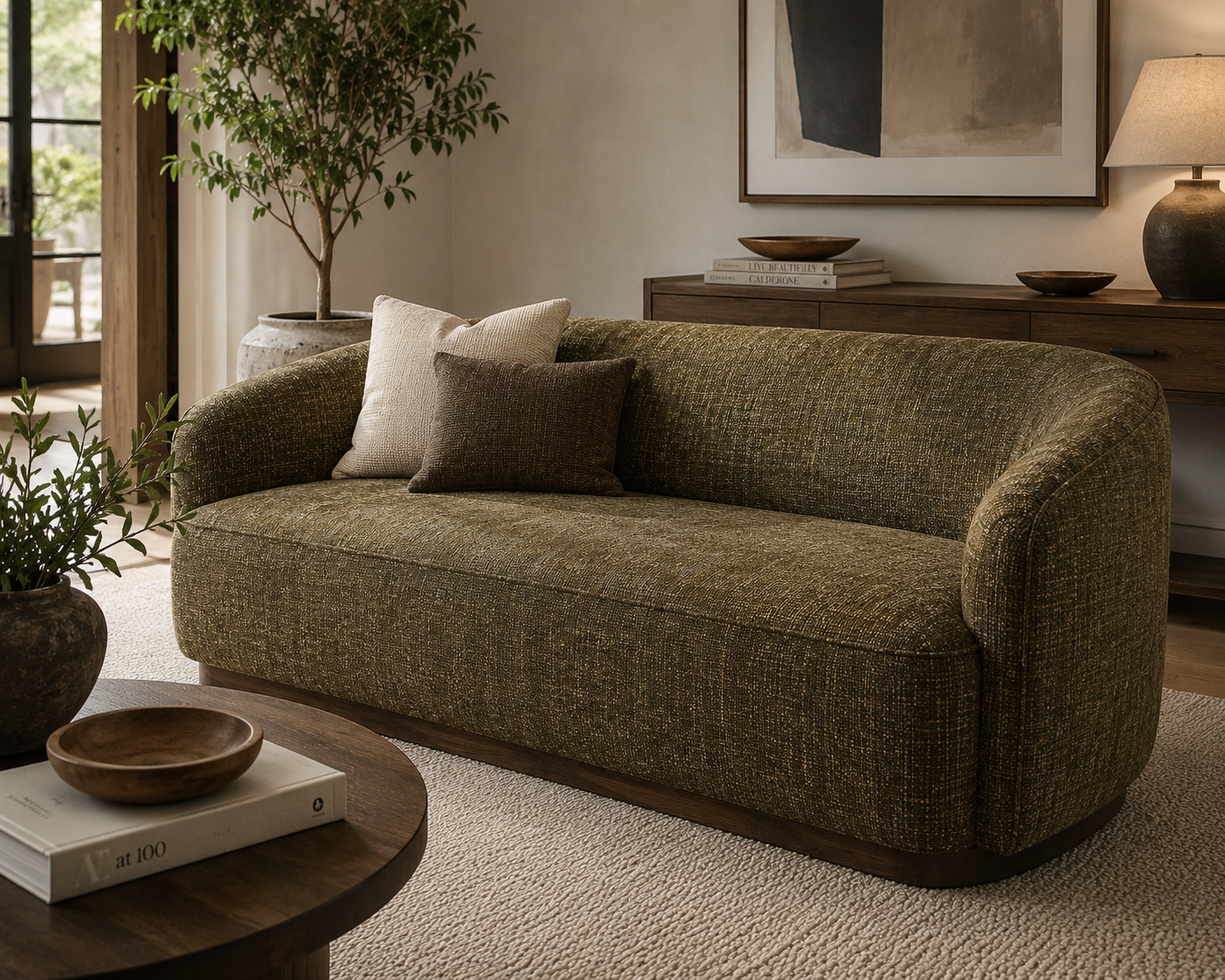 0448 Heathered Olive