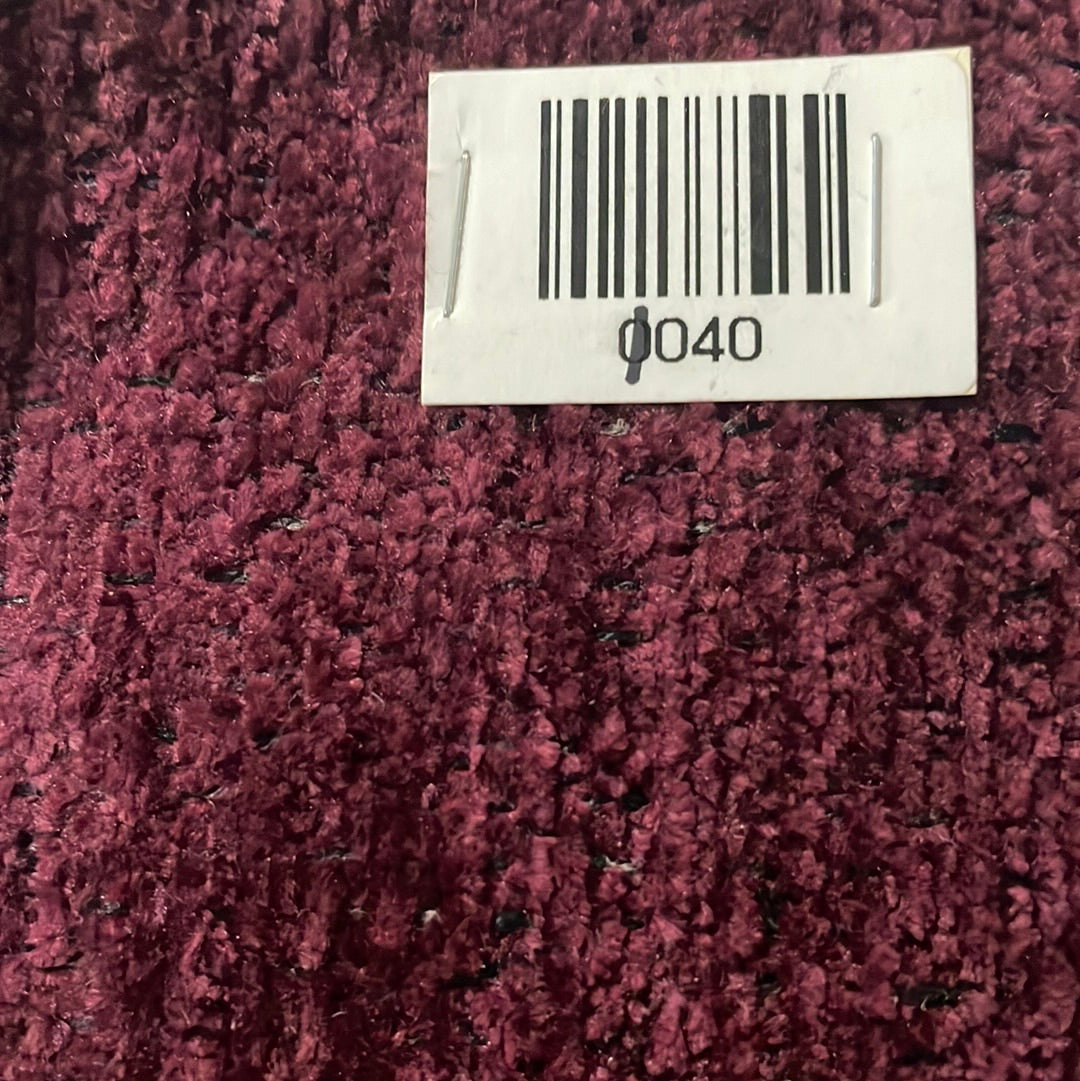 1040 Fabric Solid Dark Red