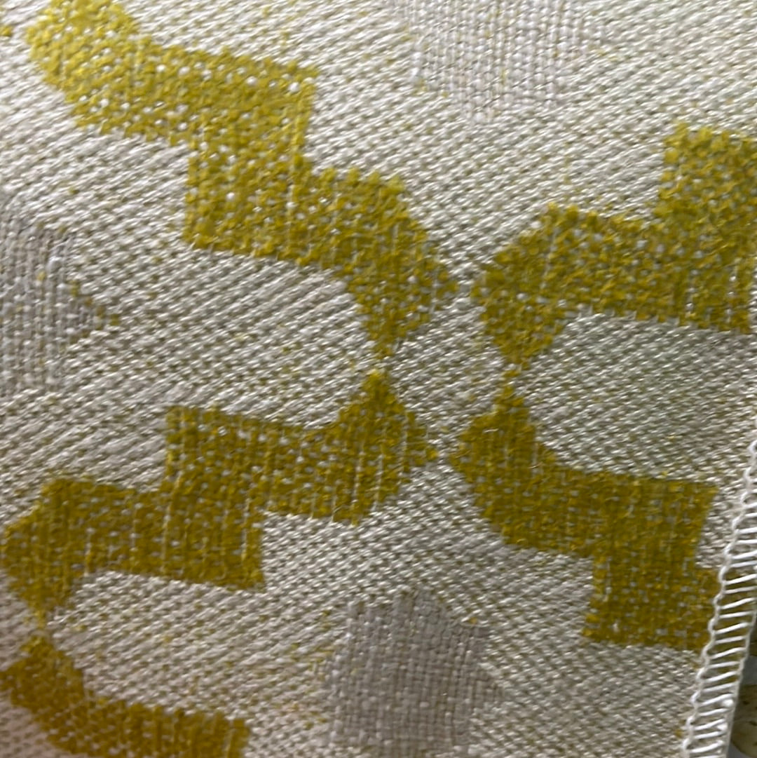 1096 Fabric Pattern Yellow