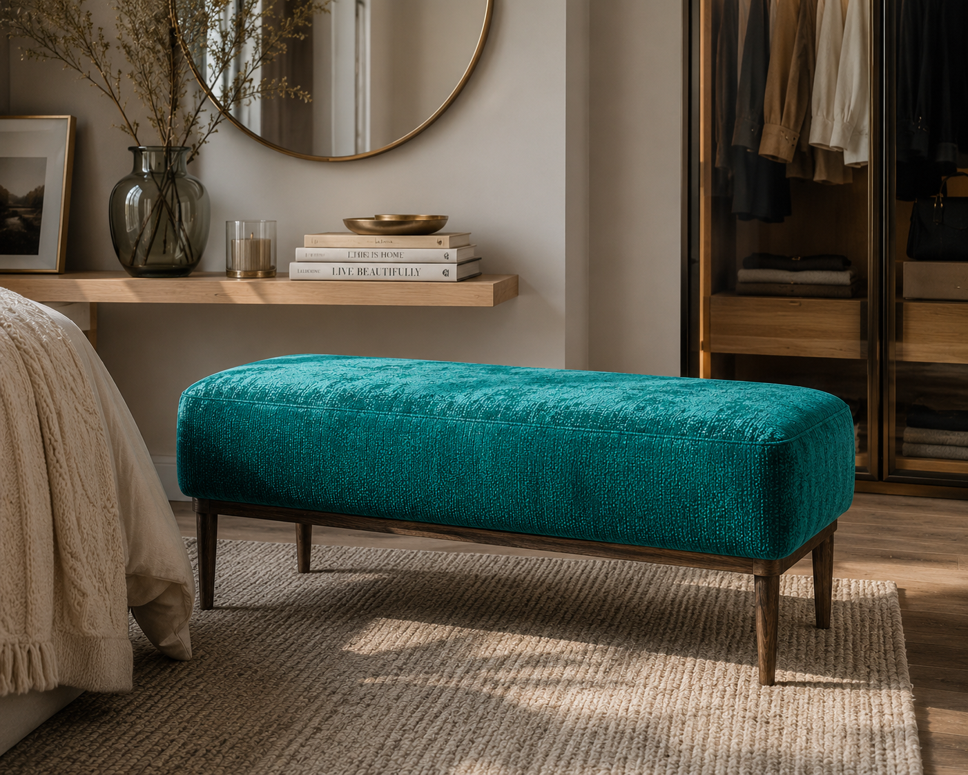 0416  Fabric Emerald-Velvety