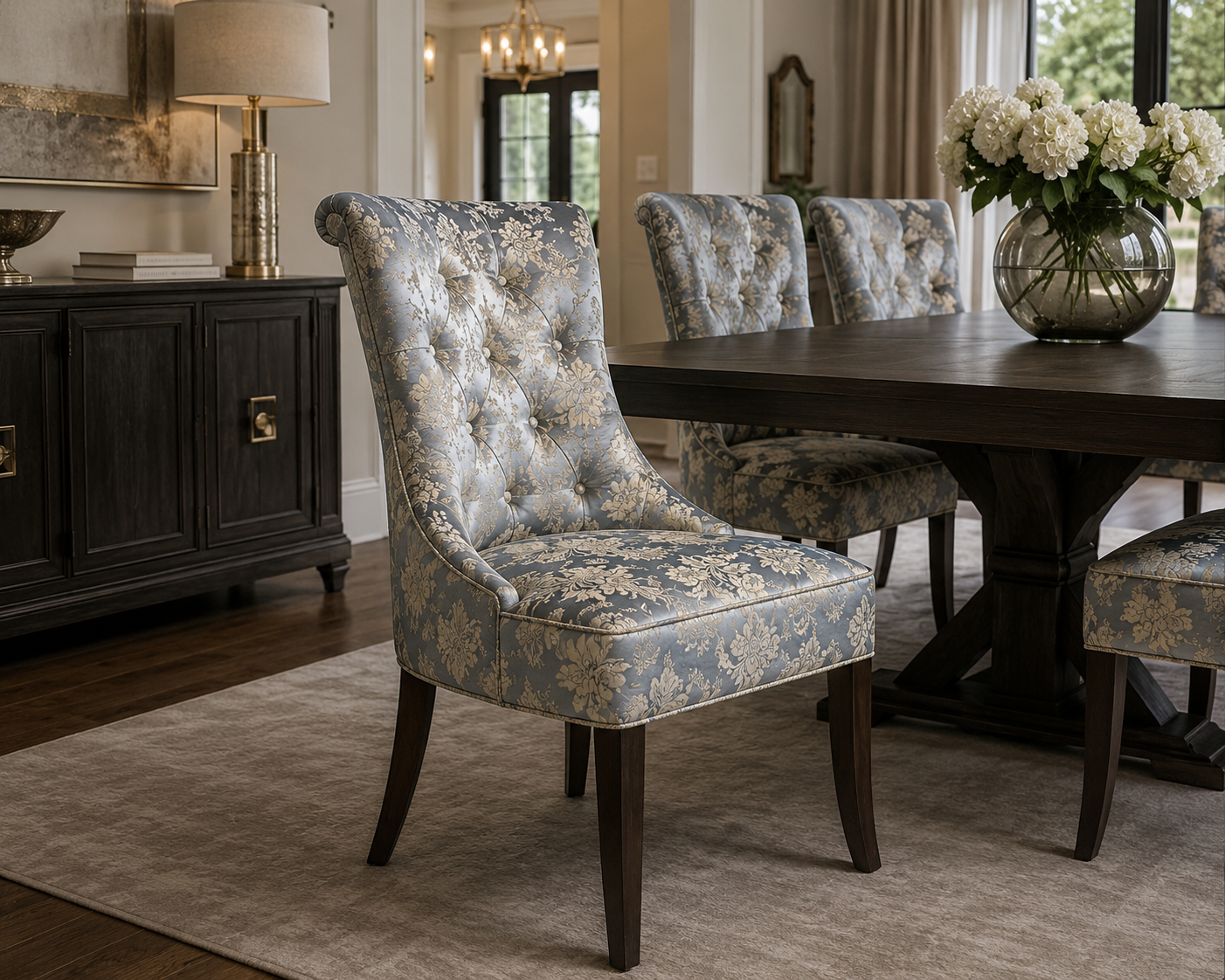 0540 Silver Crest Jacquard
