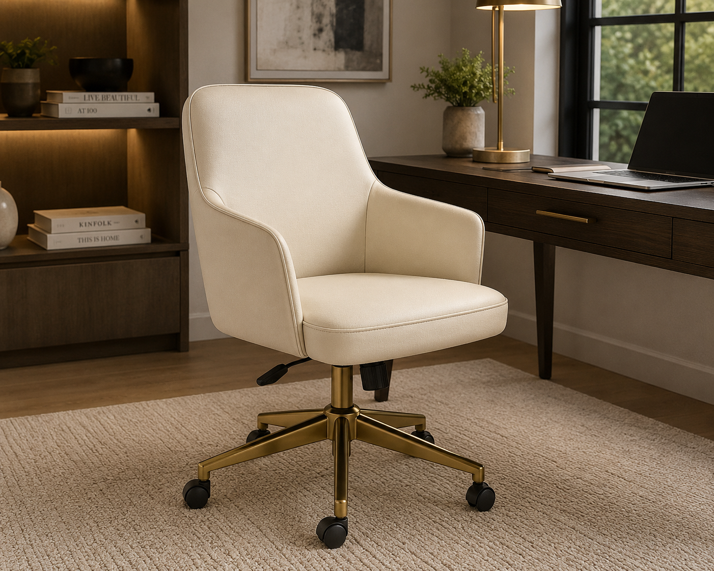 0813 Warm Beige – Faux Leather