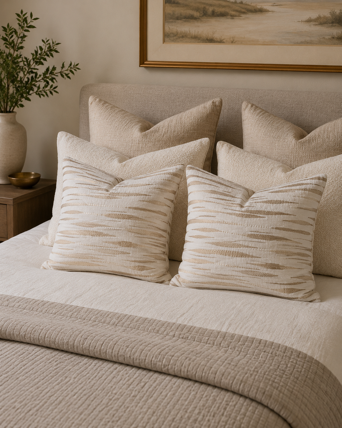 Modern Luxe Decorative Pillow Set