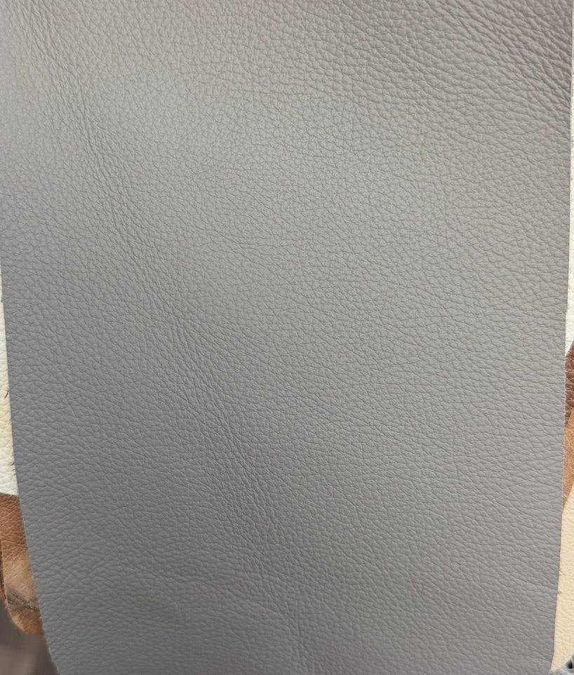 0639 Graphite Cloud Genuine Leather